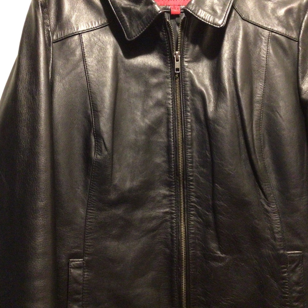 Classic Black Leather Jacket